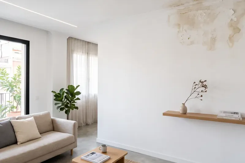 Ventana empañada con condensación